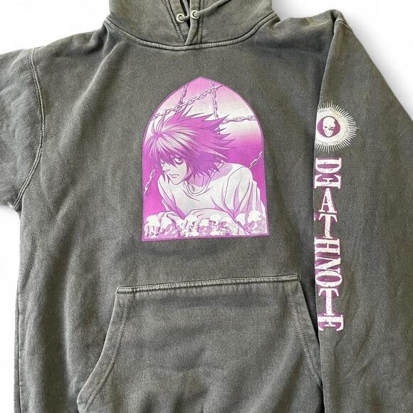 Death Note Anime Hoodie Size Large Brand New - Picture 1 of 5